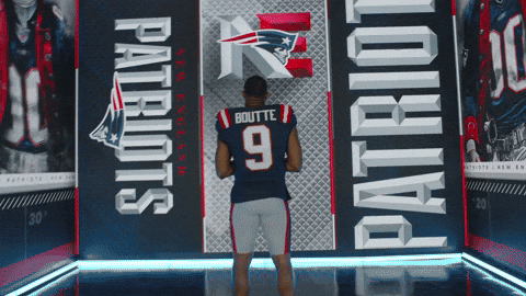 Football Flexing GIF by New England Patriots