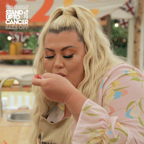 Eat Yum Yum GIF by The Great British Bake Off