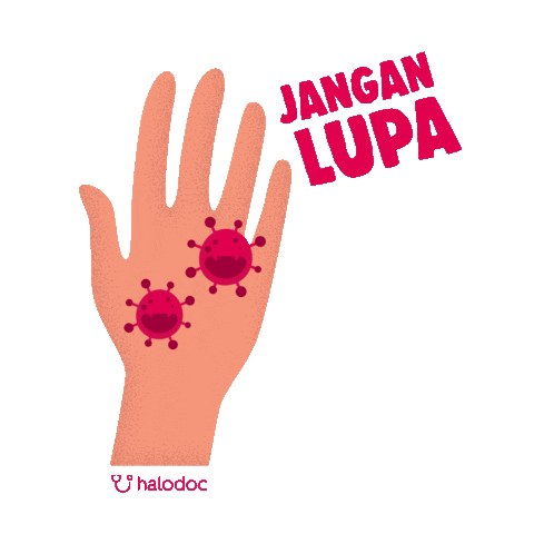 Hand Sticker by Halodoc