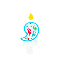 Anniversaire Bougie Sticker by McCormick France