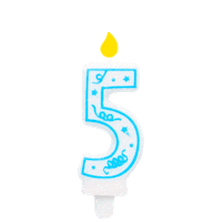 Anniversaire Bougie Sticker by McCormick France