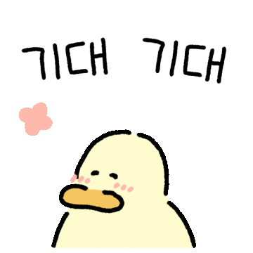 420gram00 character duck banana 캐릭터 Sticker