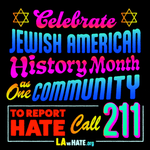 Los Angeles Jewish GIF by LA vs. Hate