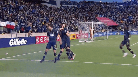 Excited Football GIF by Major League Soccer