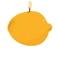Orange Love Sticker