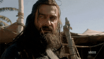 season 3 nod GIF by Black Sails