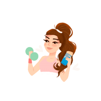 Creahabitos Sticker by Nutricionista Katherine
