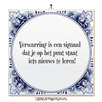 Humor Wijsheid Sticker by Tegelspreuken.nl