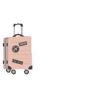 Escapas travel spain voyage luggage Sticker