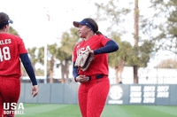 Team Usa Dance GIF by USA Softball