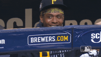 Pittsburgh-Pirates smile baseball mood mlb GIF