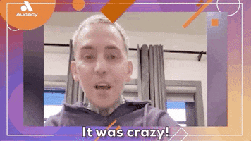 It Was Crazy Check In GIF by Audacy