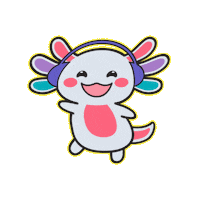 shopmissa miss a axel axolotl shopmissa Sticker