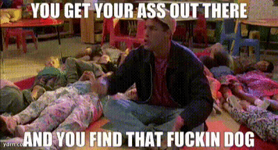 Uffdah adam sandler billy madison the puppy that lost his way GIF