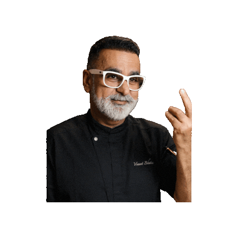 ziyaoberoihotels giphygifmaker michelin-starred michelin-starred chef vineet michelin-starred chef vineet bhatia mbe Sticker