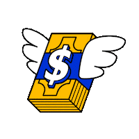 Get Money Paper Sticker by Visa