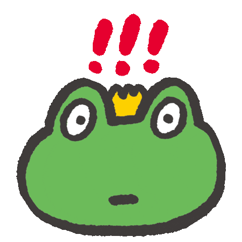 Shock Frog Sticker