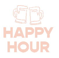 Happy Hour Beer Sticker by Hello Big Idea