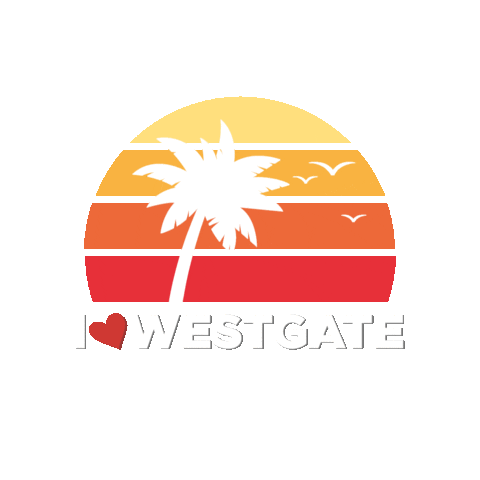 Palm Tree Party Sticker by Westgate Resorts