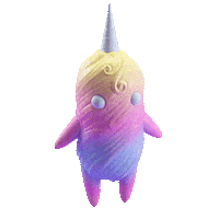 Happy Cotton Candy Sticker