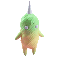 Happy Cotton Candy Sticker