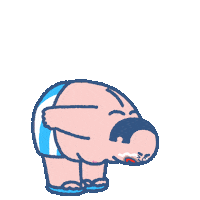 Bow Crying Sticker by SOWINGHONG