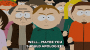 angry crowd GIF by South Park 