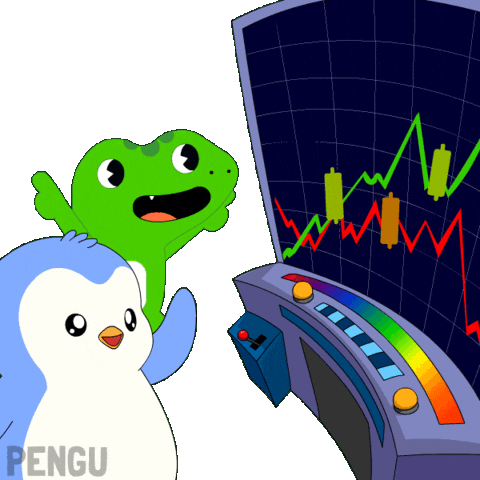 Crypto Penguin Sticker by Pudgy Penguins