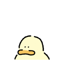420gram00 character duck banana idiot Sticker