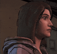 The Walking Dead Game Reporter GIF