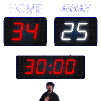 25 Away Sticker