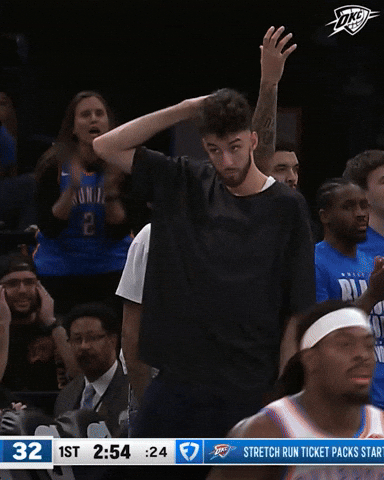 Oh My No GIF by OKC Thunder