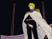 Reinhard Von Lohengramm Salute GIF