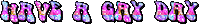 Rainbow Love Sticker