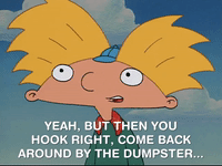hey arnold nicksplat GIF