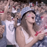 American Flag Sport GIF by NBC Olympics