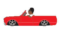 Car Driving Sticker by C10 Intervention