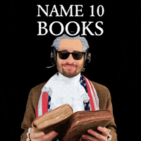 Books Interrogate GIF