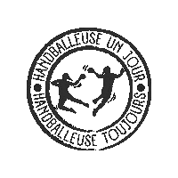 Female Player Sticker by Comité Handball Aveyron