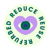 Sustainability Reduce Sticker by refurbed