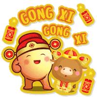 Chinese New Year Huat Sticker by Nippon Paint Malaysia