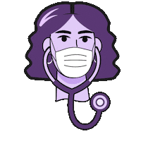 Woman Doctor Sticker by Novant Health