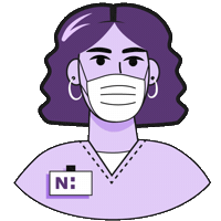 Woman Doctor Sticker by Novant Health