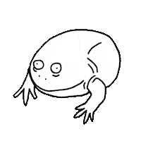 Frog Wednesday Sticker