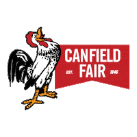 CanfieldFair something to crow about canfield fair canfieldfair somethingtocrowabout Sticker