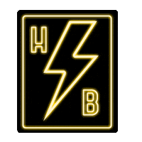 hotelbelmont lightning neon sign hotelbelmont hotelhouseparty Sticker