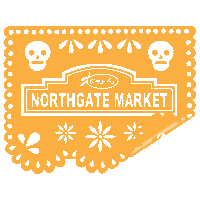 Dia De Los Muertos Sticker by Northgate Gonzalez Market