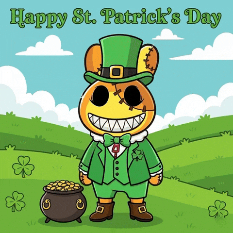 Luckoftheirish Feelinglucky GIF by RugDollz