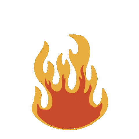 Animated GIF of a flame
