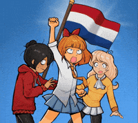 Angry Flag GIF